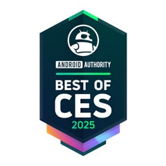 CES Awards badge for Android Authority with a best of CES 2025.