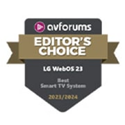 AVForums Editor's Choice Award Logo.	