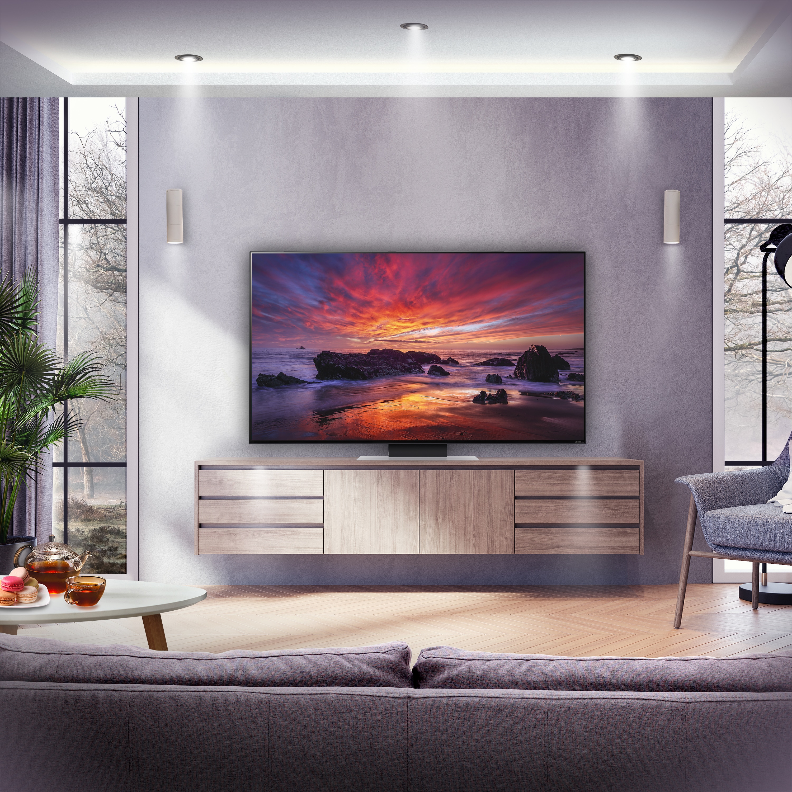 LG QNED86 55 inch 4K Smart UHD TV 2023, 55QNED866RE