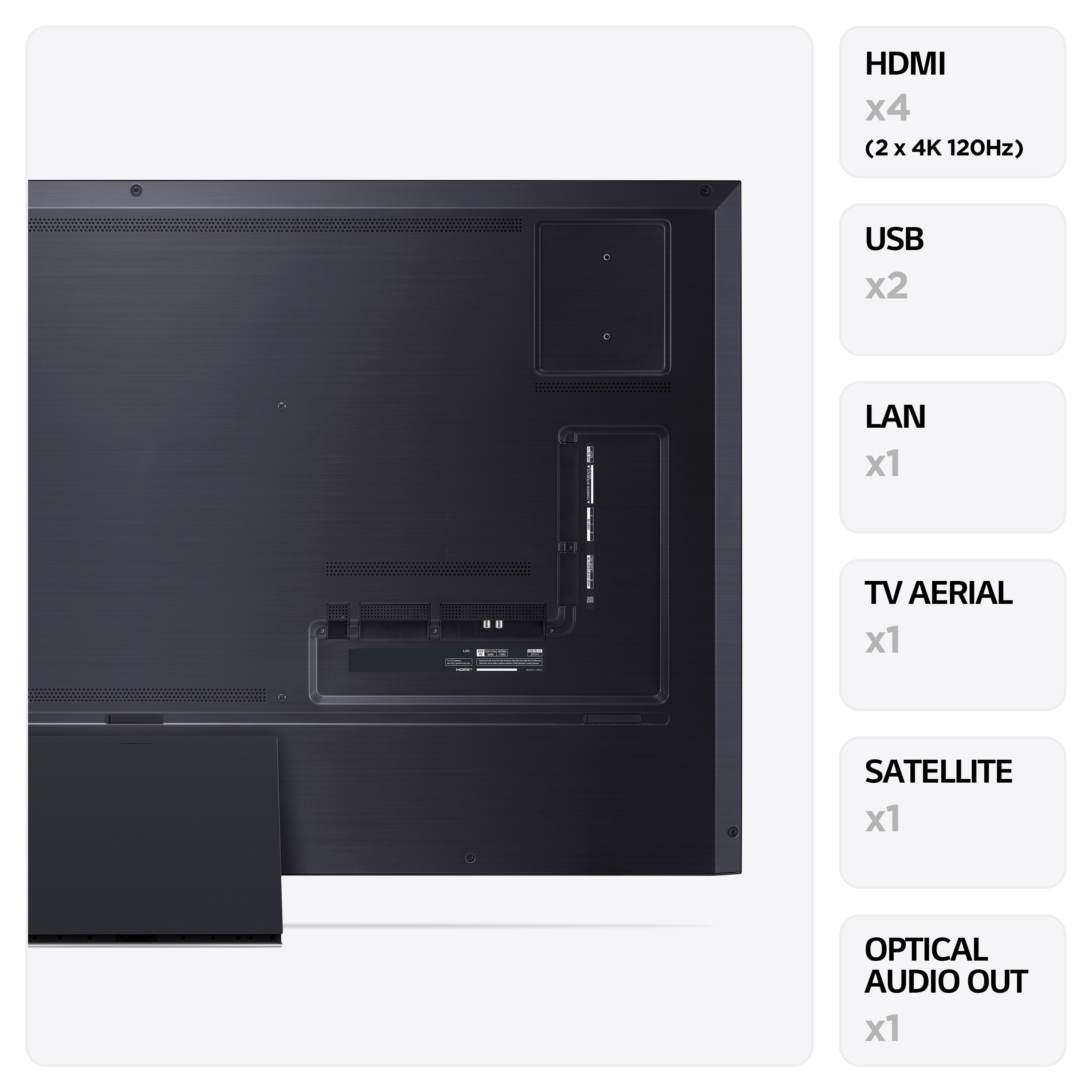 LG QNED86 75 inch 4K Smart UHD TV 2023, 75QNED866RE