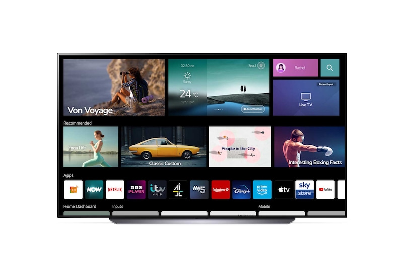 LG OLED evo C2 83 inch TV 2022, OLED83C24LA