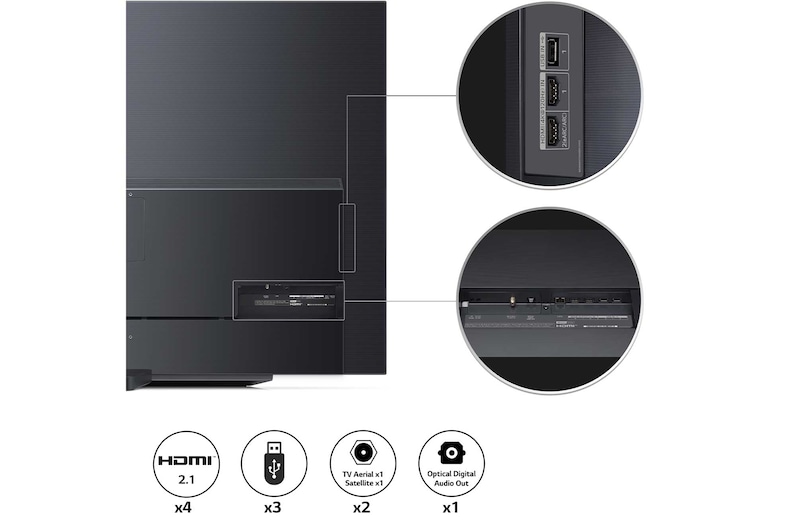LG OLED evo C2 83 inch TV 2022, OLED83C24LA