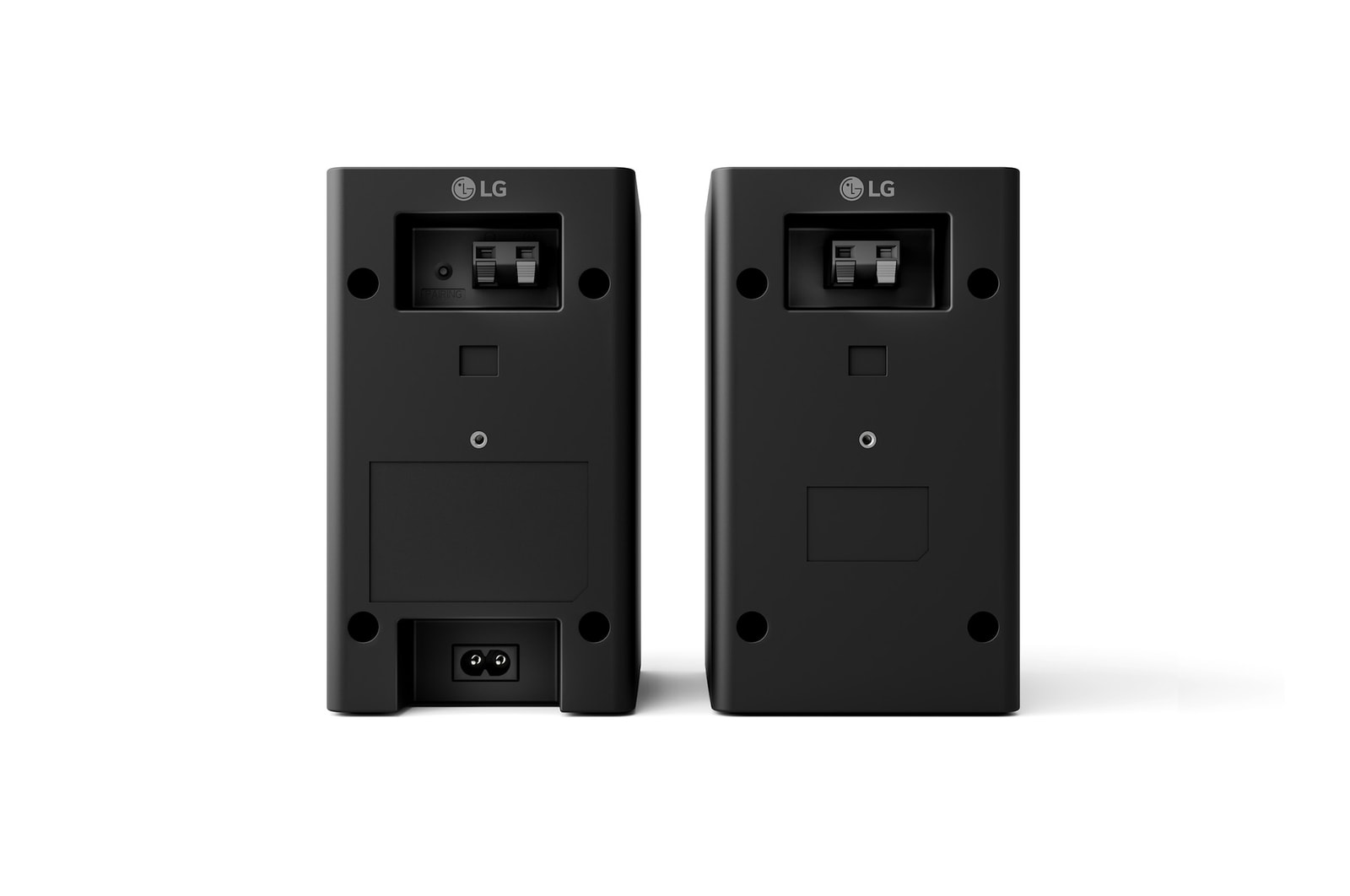 Back view of Rear Speakers