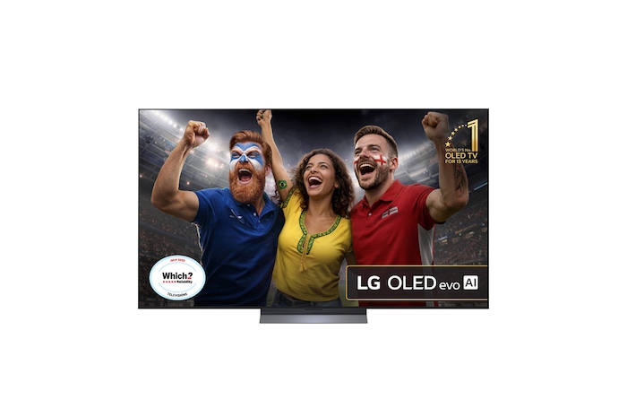LG 77 inch LG OLED evo AI C5 4K Smart TV 2025, OLED77C54LA