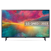 TV QNED 43  LG 43QNED756RA, UHD 4K, Procesador Inteligente α5 4K Gen6,  Smart TV, Azul ceniza