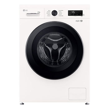 Front view of 8 / 5kg Direct Drive Washer Dryer, White, W4X1085NWK