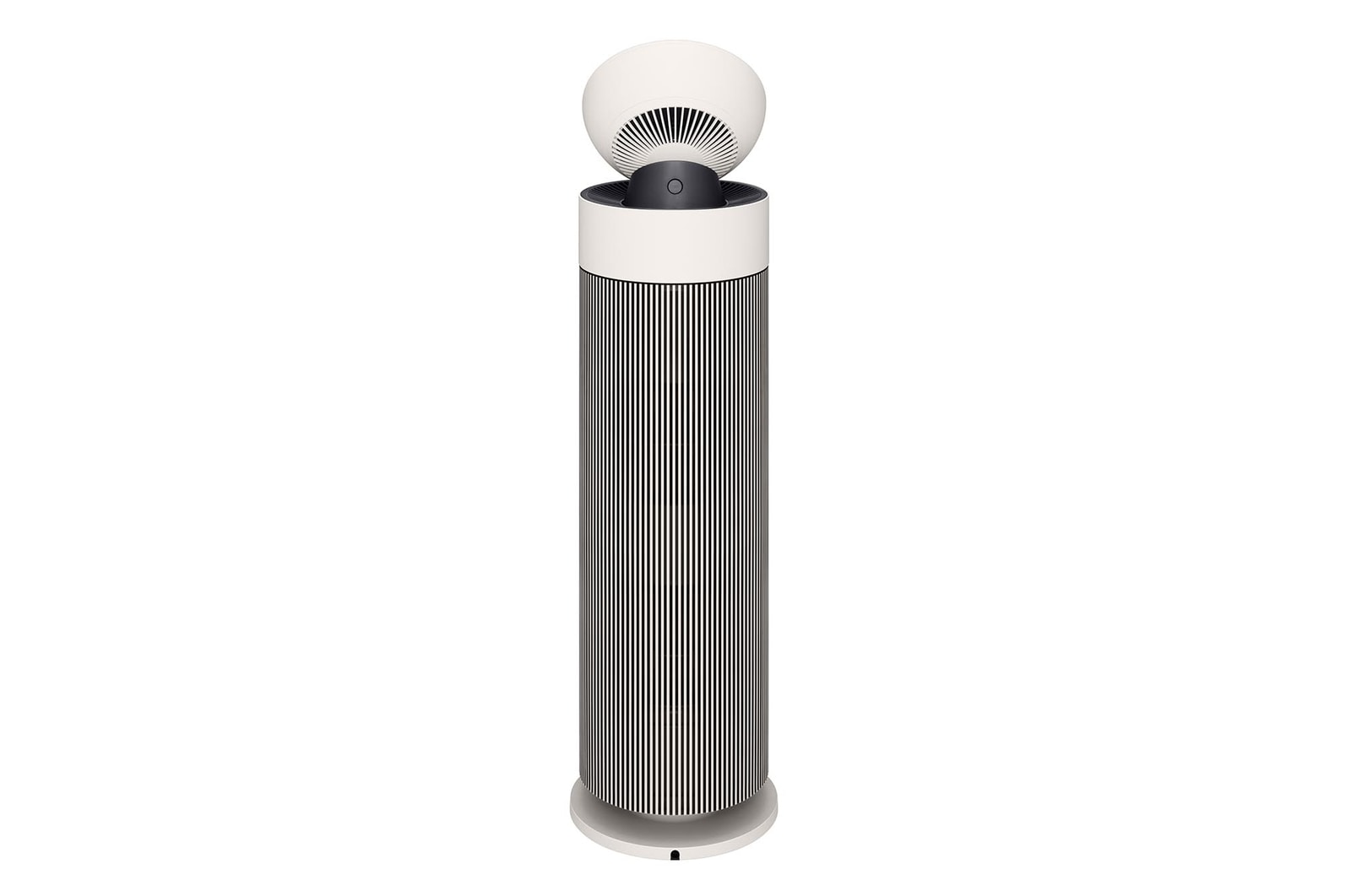 Rear view of the LG air purifier