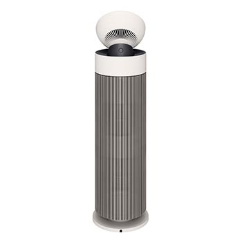 Rear view of the LG air purifier