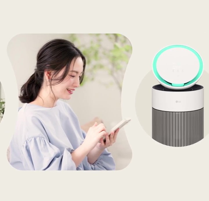 Video minh họa những thời điểm cần sử dụng máy lọc không khí, với LG Air Purifier hoạt động hiệu quả