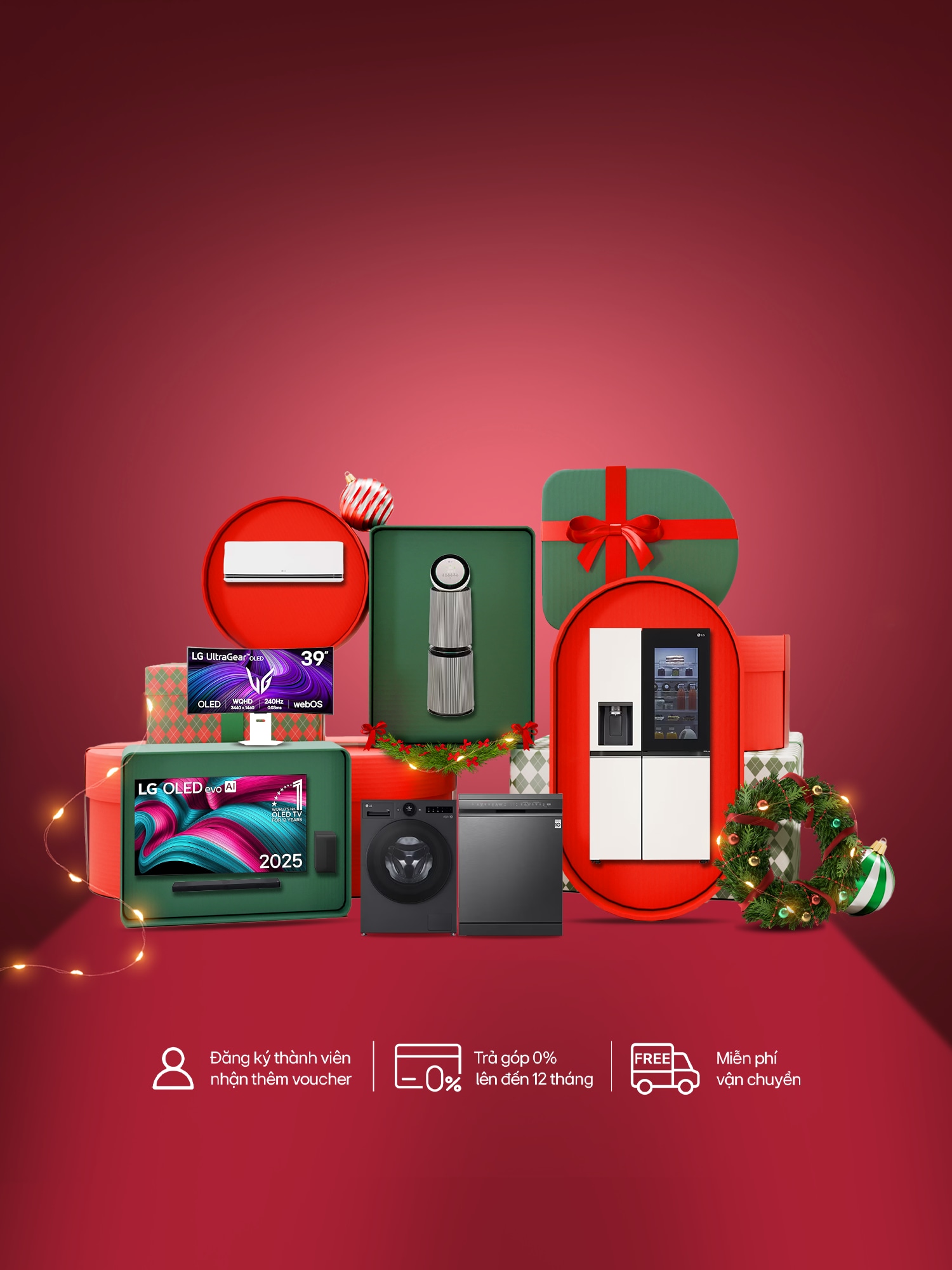 Banner ưu đãi Noel 2025