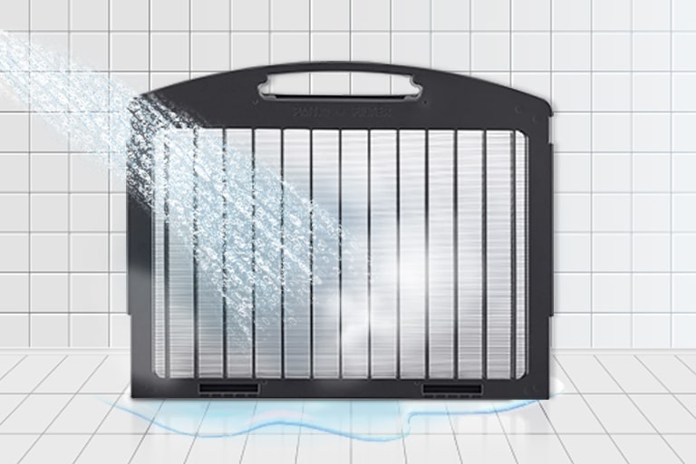 Bộ lọc được rửa bằng nước