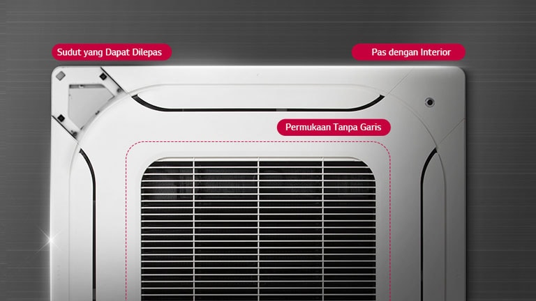 Hình ảnh hiển thị bảng điều khiển hộp điều hòa 4 hướng