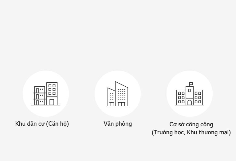 Biểu tượng về một không gian nơi có thể thực hiện các giải pháp ERV.