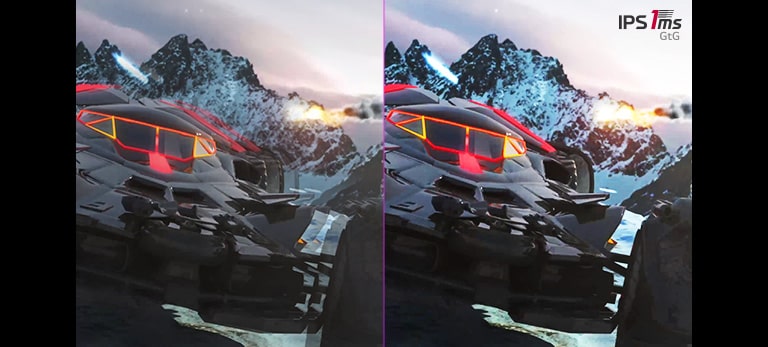 so sánh dư ảnh giữa IPS 5ms và IPS 1ms