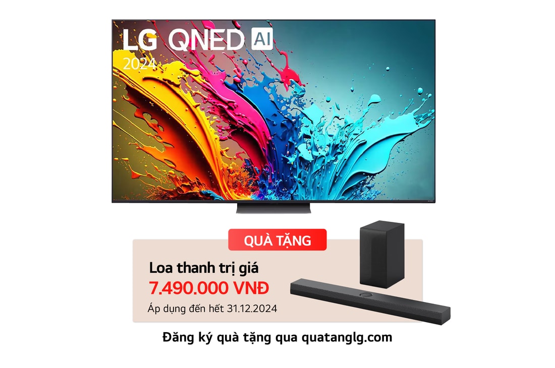 LG TV LG QNED AI 86 inch 86QNED86TSA, 86QNED86TSA