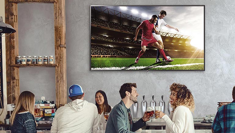 TV UHD Thương mại với Chức năng Thông minh Thiết yếu