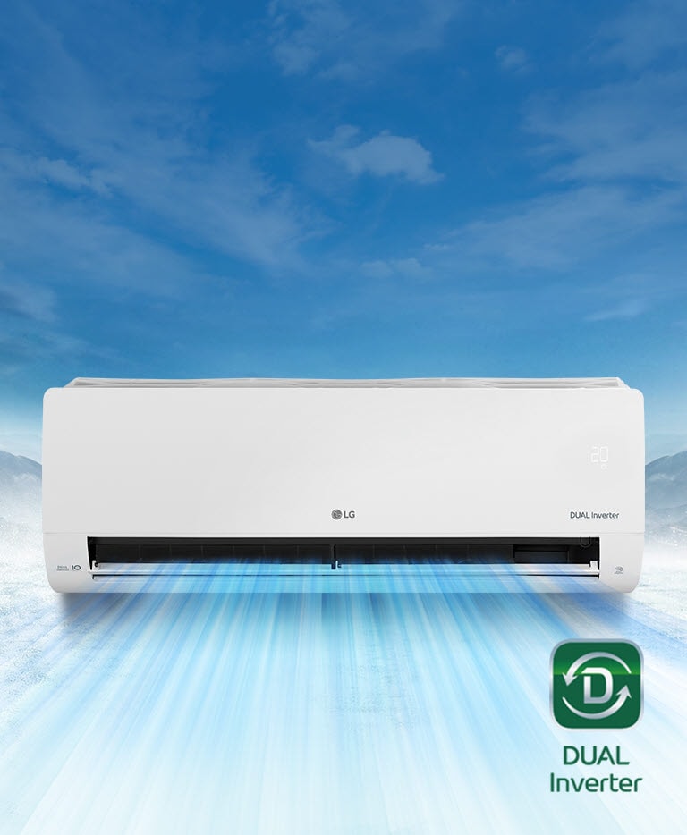 Mát lạnh tức thì với DUAL Inverter