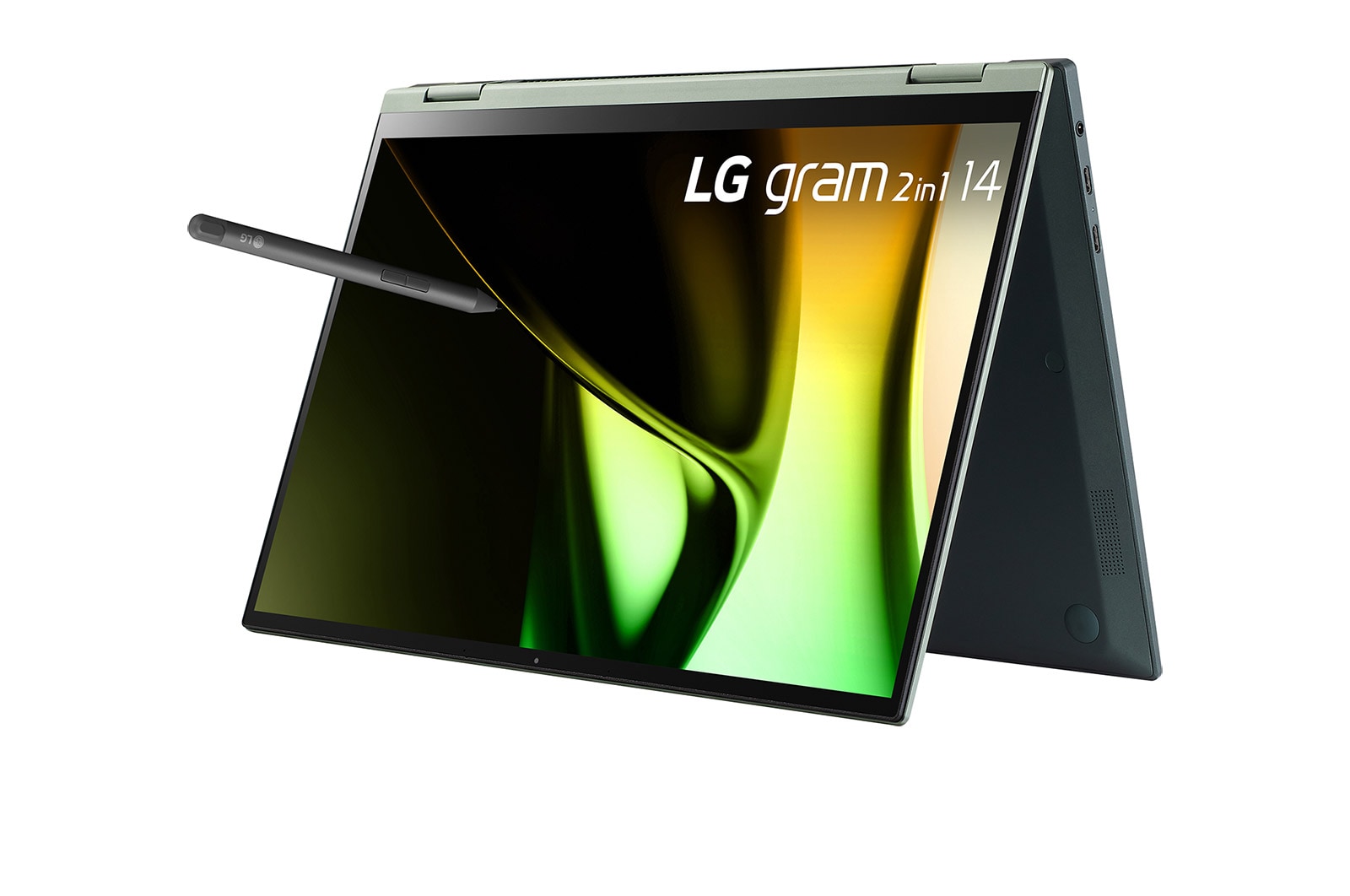 LG Laptop LG gram 2in1 14 inch, Bộ xử lý Intel® Core™ Ultra 5, hệ điều hành Windows Home Plus 11, RAM 16GB SSD 512GB, 14T90S-G.AH55A5