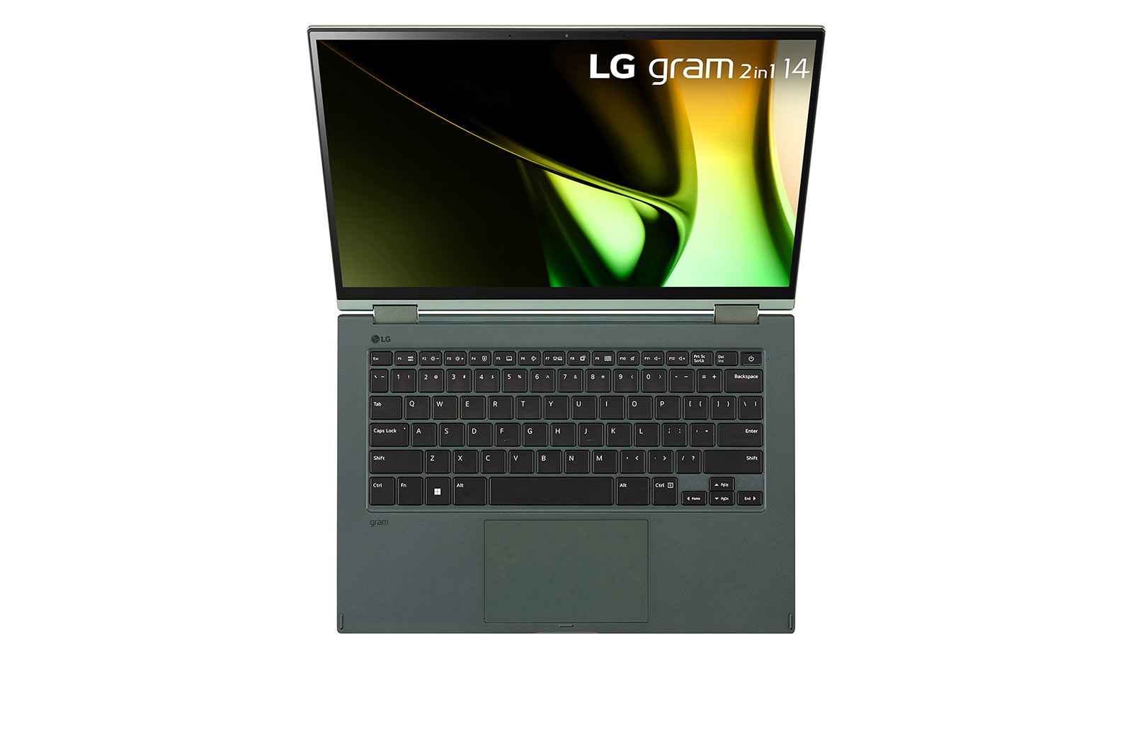 LG Laptop LG gram 2in1 14 inch, Bộ xử lý Intel® Core™ Ultra 5, hệ điều hành Windows Home Plus 11, RAM 16GB SSD 512GB, 14T90S-G.AH55A5