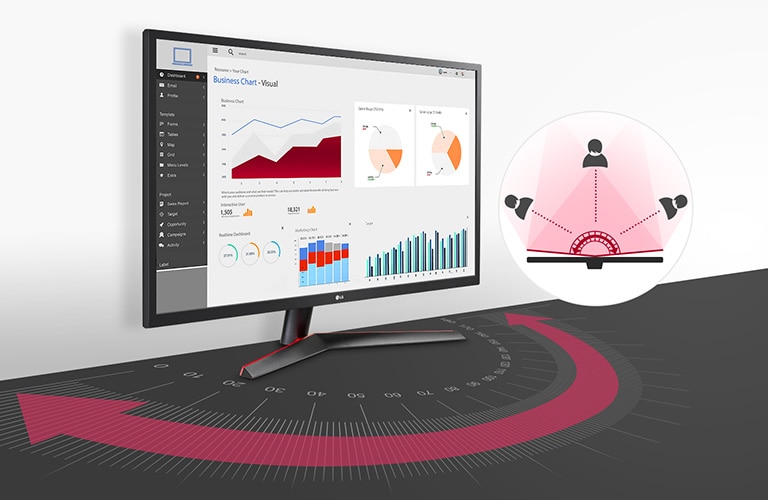 Màn hình Full HD IPS : Màu sắc chân thực ở góc rộng.