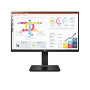 LG Màn hình máy tính LG QHD 23.8" IPS AMD FreeSync™ HDR10 sRGB 99% kết nối Daisy chain và USB Type-C™ 24QP750-B , 24QP750-B