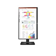 LG Màn hình máy tính LG QHD 23.8" IPS AMD FreeSync™ HDR10 sRGB 99% kết nối Daisy chain và USB Type-C™ 24QP750-B , 24QP750-B