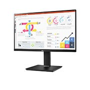 LG Màn hình máy tính LG QHD 23.8" IPS AMD FreeSync™ HDR10 sRGB 99% kết nối Daisy chain và USB Type-C™ 24QP750-B , 24QP750-B