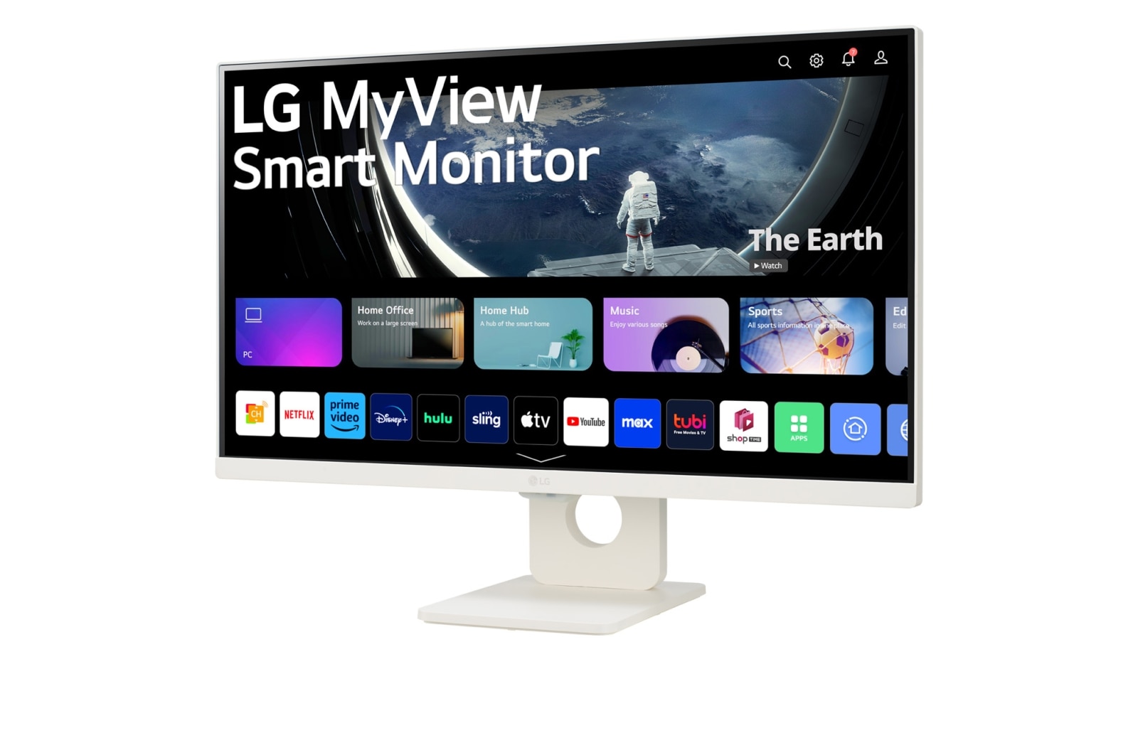 LG Màn hình thông minh IPS LG MyView 25" Full HD với webOS, 25SR50F-W