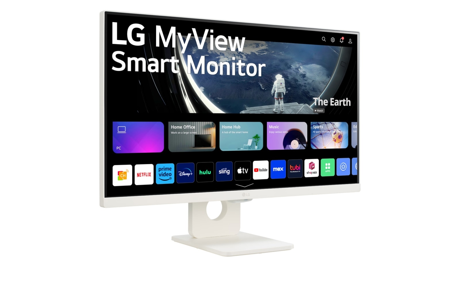 LG Màn hình thông minh IPS LG MyView 25" Full HD với webOS, 25SR50F-W