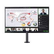 LG Màn hình LG IPS 31,5'' QHD Ergo với USB Type-C™, 32QP880N-B, 32QP880N-B