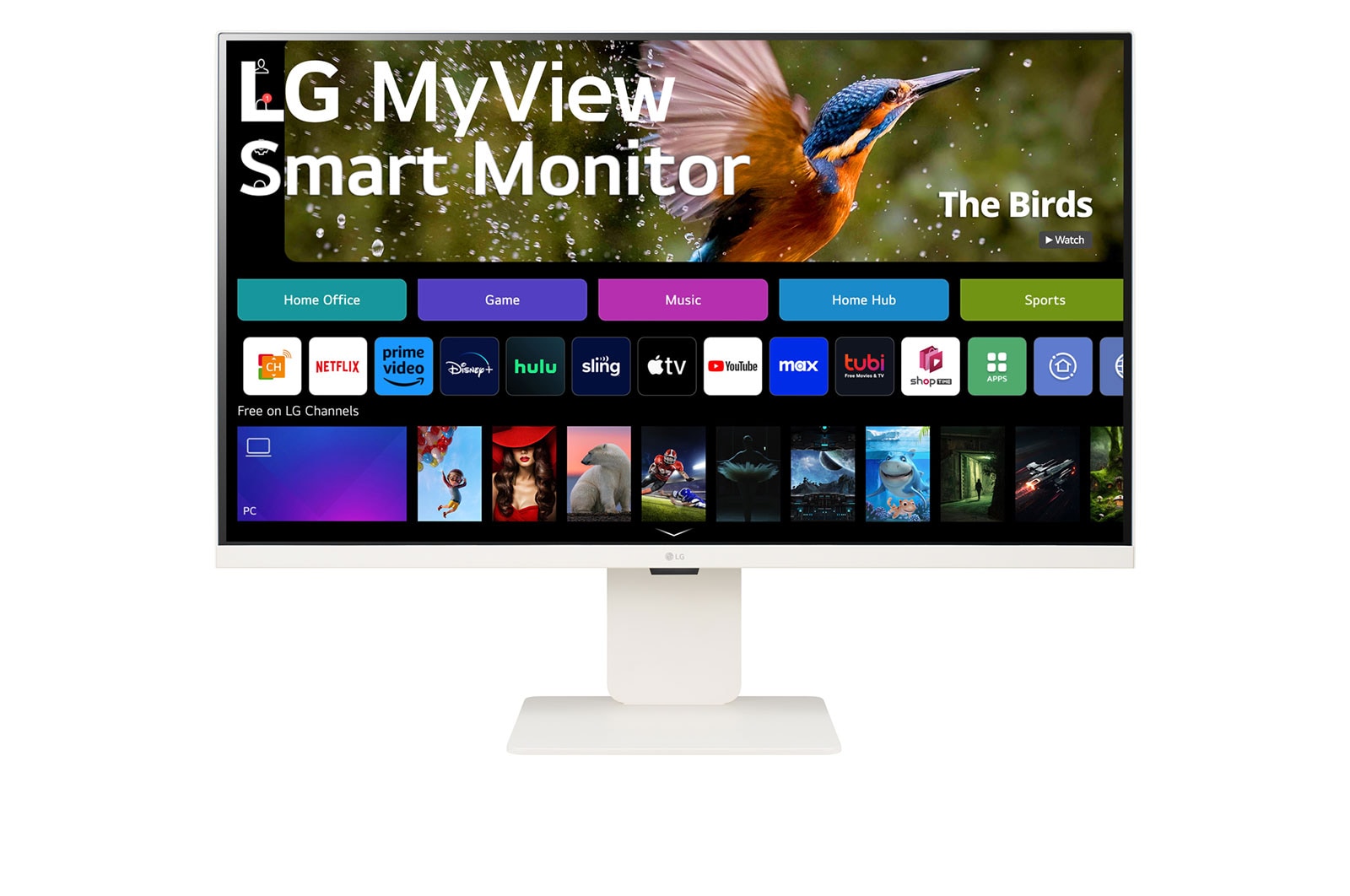 LG Màn hình Thông minh LG MyView 32” 4K UHD IPS với webOS, 32SR83U-W