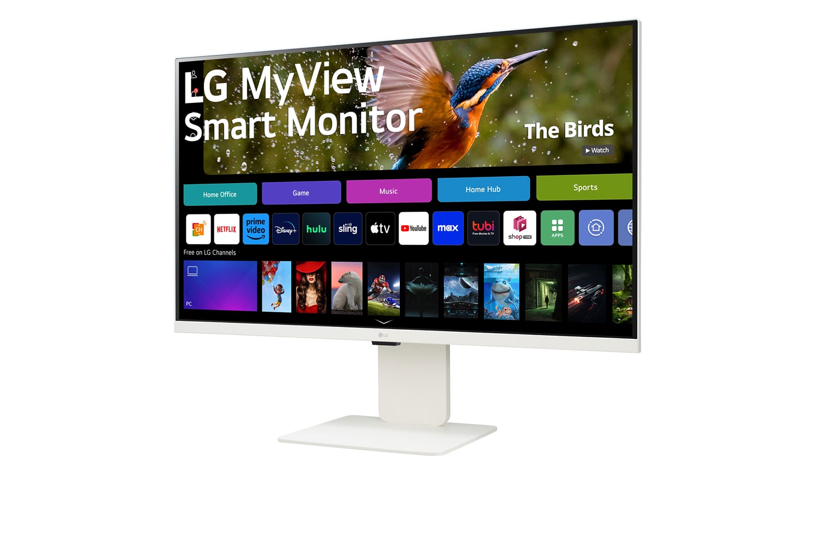 LG Màn hình Thông minh LG MyView 32” 4K UHD IPS với webOS, 32SR83U-W