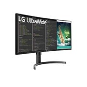 LG Màn hình máy tính LG UltraWide™ 35" VA Cong QHD 100Hz AMD FreeSync™ HDR 10 USB Type-C™ Loa 5W 35WN75CN-B, 35WN75CN-B