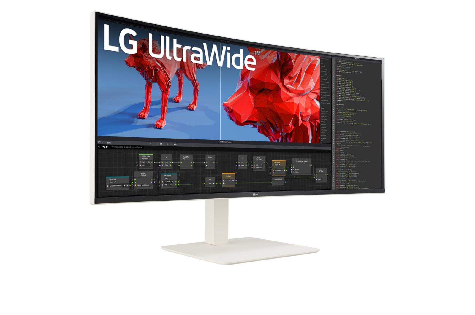 LG Màn hình cong 38" UltraWide™ QHD+ (3840x1600), 38WR85QC-W