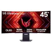 LG Màn hình Gaming 45" LG UltraGear, OLED WQHD cong với tốc độ làm mới 240Hz Thời gian phản hồi 0,03ms (GtG) - 45GS95QE-B, 45GS95QE-B