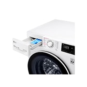 LG Máy giặt lồng ngang LG AI DD™ Inverter 10kg màu trắng FV1410S5W, FV1410S5W