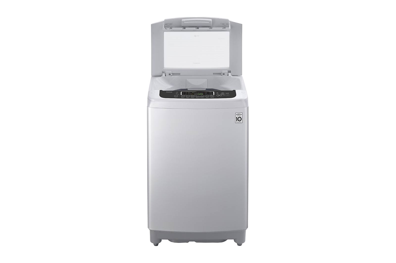 LG Máy giặt lồng đứng LG TurboDrum™ Inverter 8kg màu bạc T2108VSPM2, T2108VSPM2