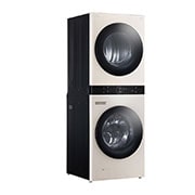 LG Tháp giặt sấy LG WashTower™ Giặt 14kg/ Sấy 10kg Màu be|WT1410NHE   , WT1410NHE