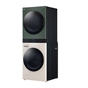 LG Tháp giặt sấy LG WashTower™ Giặt 14kg/ Sấy 10kg Màu xanh/be WT1410NHEG, WT1410NHEG