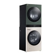 LG Tháp giặt sấy LG WashTower™ Giặt 14kg/ Sấy 10kg Màu xanh/be WT1410NHEG, WT1410NHEG