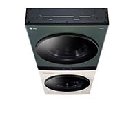 LG Tháp giặt sấy LG WashTower™ Giặt 14kg/ Sấy 10kg Màu xanh/be WT1410NHEG, WT1410NHEG