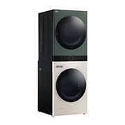 LG Tháp giặt sấy LG WashTower™ Giặt 25kg/Sấy 17kg xanh/be - WT2517NHEG, WT2517NHEG