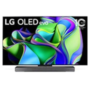 LG Combo Máy lọc khí PuriCare 360 2 tầng màu trắng & Tivi LG OLED evo C3 65 inch 2023 4K Smart TV | OLED65C3, AS10O65C3.ABAE