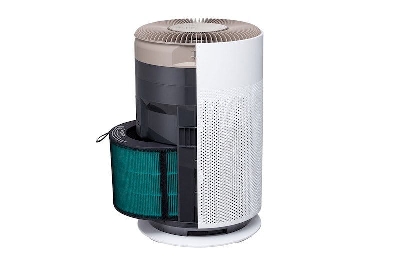 LG Máy lọc khí PuriCare 360 HIT Hệ thống lọc đa màng Màu nâu| AS60GHCG0, AS60GHCG0