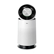 LG Combo Máy lọc khí PuriCare 360 1 tầng màu trắng & Máy hút ẩm Dual Inverter 19L màu trắng, AS65MD19.ABAE