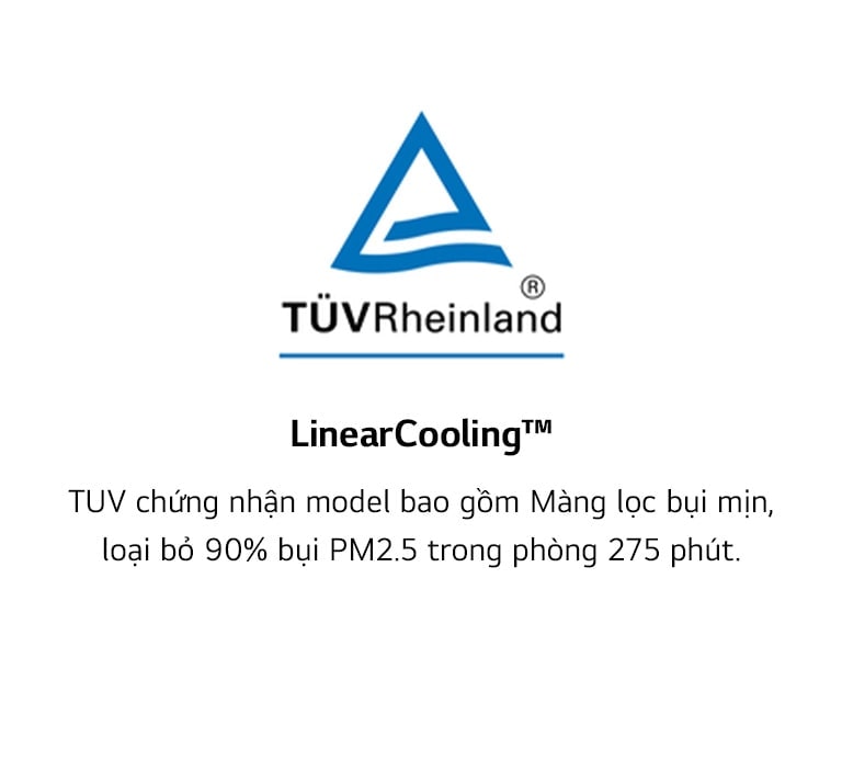 Loại bỏ bụi bẩn, đem lại<br>không khí trong lành