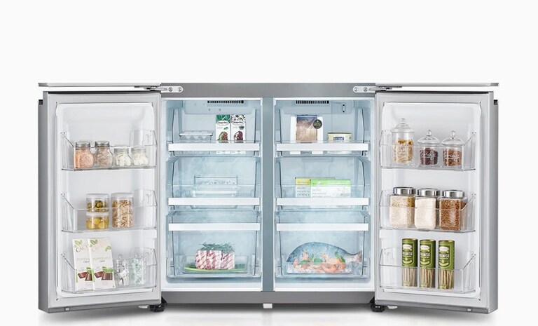 Hình ảnh bên trong tủ lạnh.