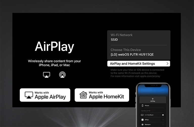 Apple AirPlay 2 và HomeKit.