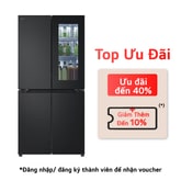 Tủ lạnh LG French Door InstaView™ 530L màu đen LFB53BLMI