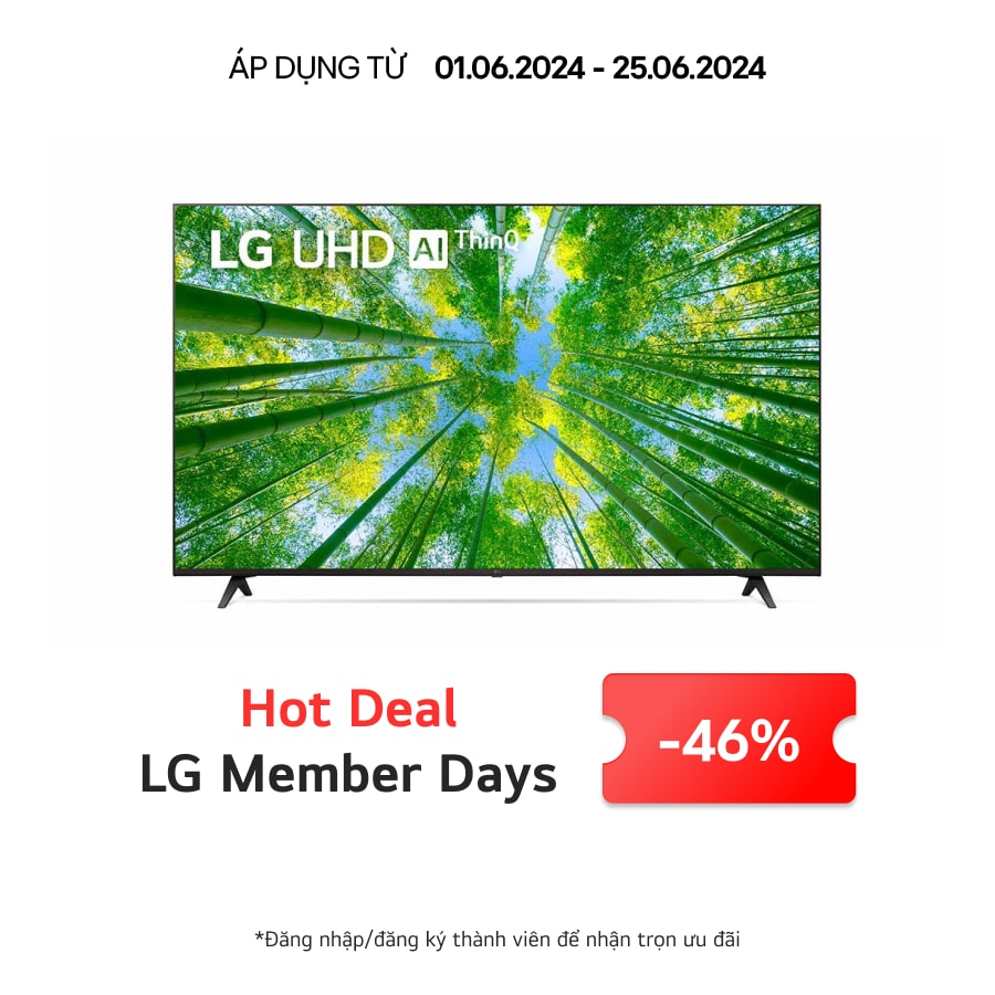 LG Tivi LG UHD UQ8000 55 inch 4K Smart TV | 55UQ8000, 55UQ8000PSC